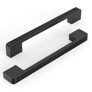 lot 40435 image: KNOKLOCK 9 Pack 6.3 Inch(160mm) Kitchen Cabinet Handles Oil Rubbed Bronze Cabinet Pulls Kitchen Cabinet Hardware Drawer Pulls for Cupboard Wardrobe - Retail $41