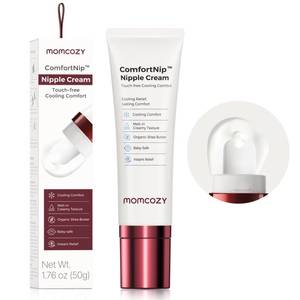 lot 51136 image: Momcozy Cooling Nipple Cream Safe for Nursing,Fast Relief with Cooling Ceramic Applicator for Cracked Nipples & Dry Skin, No Lanolin Nipple Butter,Plant-Based Formula, Breastfeeding Essentials, 1.76oz - Retail $12