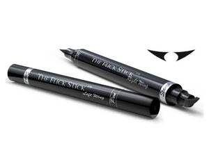 lot 51140 image: The Flick Stick Winged Eyeliner Stamp For Quick and Easy Cat Eye Makeup, SmudgeProof & Waterpoof Eye Liner Cat Eye Stencil Makeup Tool, Wingliner, Liquid Eyeliner Pens (8mm Mini, Midnight Black)