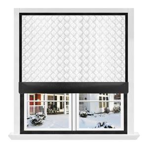lot 51168 image: Insulated Window Cover, Sunmoxia Upgraded Oxford Cloth Waterproof Thermal Insulated Blackout Window Insulation kit, Fits up to 45x49 inch Windows to Keep Warm in Winter - Retail $27