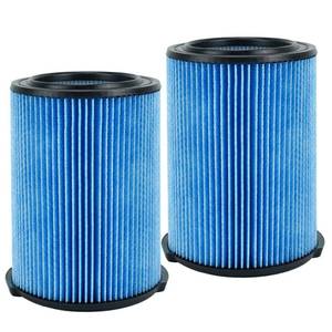 lot 59431 image: ATXKXE VF5000 Replacement Filter for ridgd 5-20 Gallon Wet Dry Vacuums WD1450 WD0970 WD1270 WD09700 WD06700 WD1680 WD1851 RV2400A, 2 Pack - Retail $24
