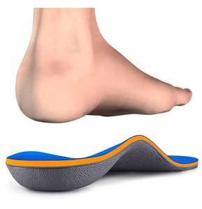 lot 59435 image: Kelaide Arch Support Insoles Relief Plantar Fasciitis, Comfort Orthotic Inserts for Flat Feet, Feet Pain, Pronation, Shoes Insoles for Men and Women Blue - Retail $26