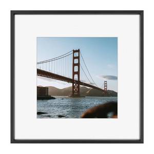 lot 26588 image: Frametory, 12x12 Metal Picture Frame with Mat for 8x8 Picture & Real Glass, Aluminum Photo Frame Collection (Black, 1 Pack) - Retail $19