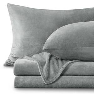 lot 26617 image: BEDELITE Flannel Sheets Twin Size Grey - Super Soft Fleece Sheets Set Fluffy Extra Plush, 3 Piece(Include Fitted Sheet, Flat Sheet, 1 Pillowcase) - Retail $38