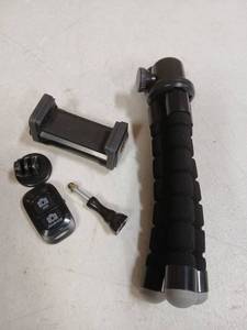 lot 26626 image: Phone Tripod with Quikpic Bluetooth Remote Shutter