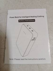 lot 32787 image: Power Bank for Heated Clothing - Retail $25