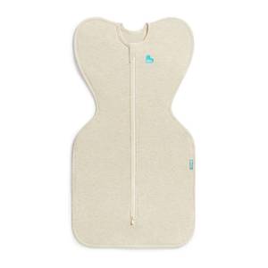 lot 32794 image: Love To Dream Swaddle UP, Sleep Sack 0-3 Months, Self-Soothing, Improves Sleep, Snug Fit Helps Calm Startle Reflex, Baby Essentials Must Haves Newborn, 1.0 TOG, 8-13 lbs, Oatmeal - Retail $35