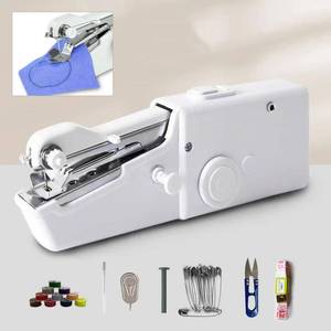 lot 32800 image: Handheld Sewing Machine, Electric Portable for Beginners, Travel, Home and DIY - Retail $13