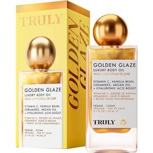 lot 32817 image: Truly Beauty Golden Glaze Luxury Body Oil - Retail $38
