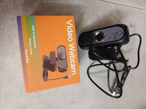 lot 59503 image: HD 1080P USB Video Webcam - Retail $25