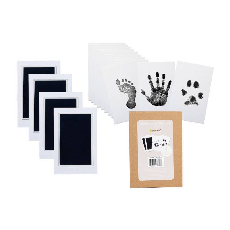 lot 30851 image: Pearhead Clean Touch Ink Pad Kit - 4pc