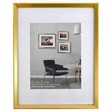 lot 2056 image: 16x20in Picture Frames, PhotoFrame for Wall Home Decoration, Gold