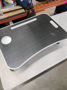 lot 18671 image: Portable Laptop Desk Table with Cup Holder