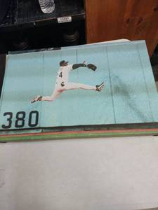 lot 13935 image: Set of 2 Sports Wall Prints - Griffey and MJ - Retail $0