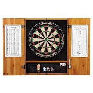 lot 13925 image: Viper branded dartboard cabinet set - Retail $0
