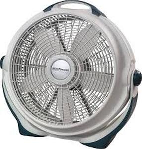 lot 13931 image: Lasko Wind Machine Floor Fan - Retail $0