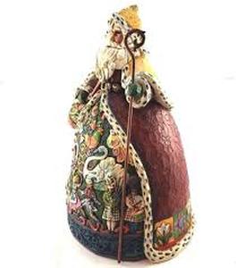 lot 13940 image: Jim Shore Santa my True Love Gave To Me 2005 - Retail $135