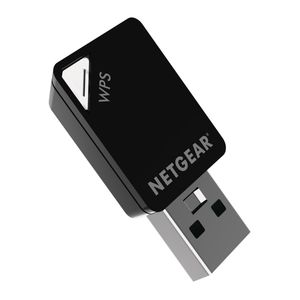 lot 18710 image: NETGEAR AC600 Dual Band WiFi USB Adapter  up to 433Mbps (A6100-10000s)