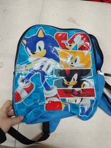 lot 18733 image: Sonic the Hedgehog Childrens School Backpack