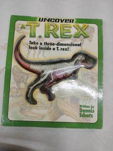 lot 18734 image: Uncover T-Rex Educational T-Rex Book