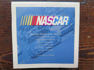 lot 18693 image: 2004 Nascar desktop Calendar