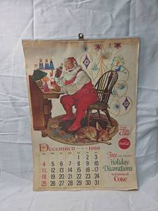 lot 13 image: 1967 Coca-Cola Advertising Calendar