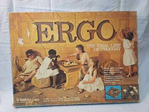 lot 16 image: Ergo Board Game by Invicta Games 1977