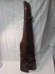 lot 18 image: Brown Leather Rifle Scabbard