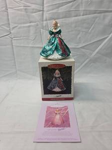 lot 24 image: 1995 Holiday Barbie Hallmark Keepsake Ornament