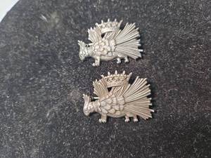 lot 33 image: Incredible Lion Brooch Set