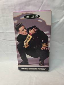 lot 58 image: Vanilla Ice - Play That Funky Music White Boy VHS