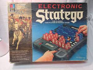 lot 64 image: Milton Bradley Electronic Stratego Board Game