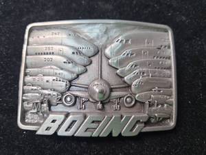 lot 89 image: Boeing Aircraft Evolution Limited Edition Belt Buckle #2555000