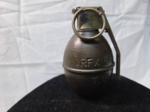 lot 113 image: WWII Era MK2 Pineapple Hand Grenade