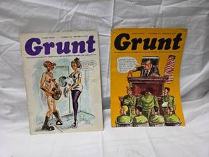 lot 169 image: 1972 Grunt Magazine Pacific Edition Set with Revox Advertisement