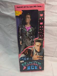 lot 205 image: 1991 Vanilla Ice Action Figure THQ #9001