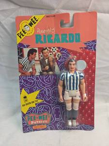 lot 286 image: Pee-wees Playhouse Ricardo Action Figure by Matchbox