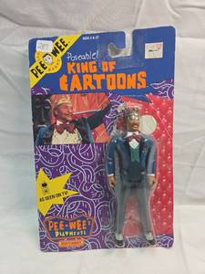 lot 289 image: Pee-wees Playhouse King of Cartoons Action Figure
