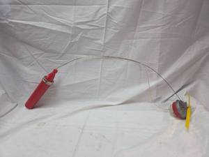 lot 307 image: 1960s Space Man Mechanical Flying Toy