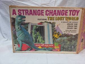 lot 316 image: 1970s Mattel Time Machine Toy with Original Plastigoop