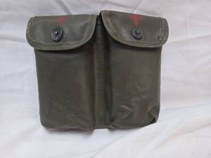 lot 319 image: Military First Aid Pouch with Red Cross