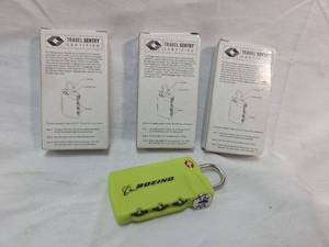 lot 338 image: Boeing KC-767 Travel Sentry TSA Lock