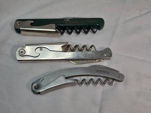 lot 339 image: Collection of 3 Hoffritz & Other Waiters Corkscrews