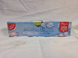 lot 342 image: German EDEKA Ice Cube Bags - Pack of 10