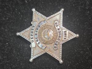 lot 379 image: Sedgwick County Kansas Deputy Sheriff Badge