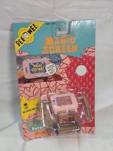 lot 404 image: Pee-wees Magic Screen Matchbox Toy