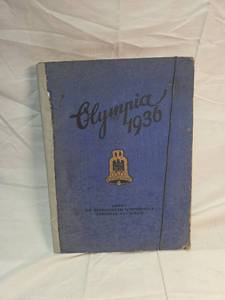 lot 412 image: 1936 German Olympic Winter Games Book Band 1