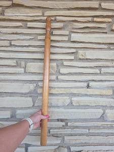 lot 420 image: Nice wooden baton