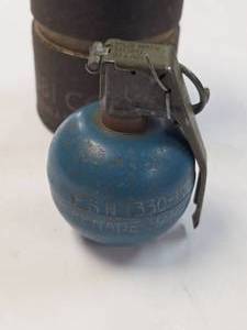 lot 136 image: WW2 Era Hand Grenade (Not Live)