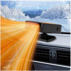 lot 925 image: MISSING STAND, Portable Car Heater for Vehicle, 12V Car Heater Portable�� Plugs into Cigarette Lighter��, Portable Heater for Car, 360° Rotatable Car Defroster Windshield Heater (1)